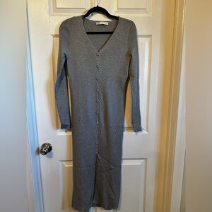 Zara women’s knit midi dress size S